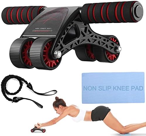 KGK AB Wheel za vježbanje ABS, AB Core Workout oprema za vježbanje trbušne i osnovne čvrstoće,