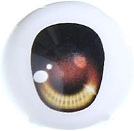 Obitsu body rep očiju oči tipa 0,7 inča, smeđa