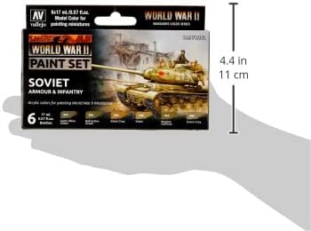 Vallejo Model boja Drugog svjetskog rata Sovjetski oklop & pješadija