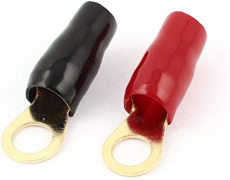 X-dree par Crveni crni rukav PVC priključci za izolirani priključci (par crveni crni rukav PVC konektor