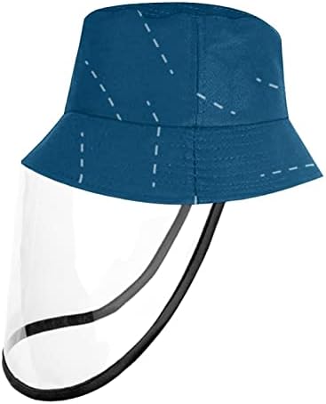 Zaštitni šešir za odrasle sa štitom za lice, ribarsko šešir protiv sunčeve kape, japanski jednostavan kišni