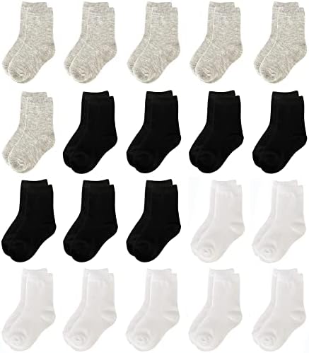 Jamegio 20 parova dječaci Atletski čarape Toddler Boys Djevojke prozračne pamučne čarape