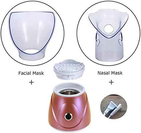 HANN® FICIJALNI STEPER PROFESIONAL SInus inhalator za paru lica kože hidratantna maska ​​za lice za lice