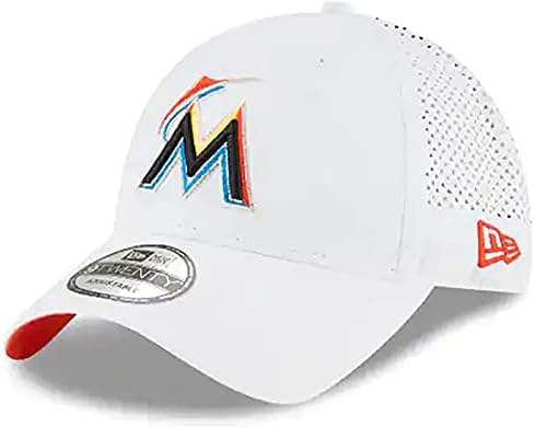 Nova Era Miami Marlins perforirani Pivot 9dvadeset bijeli podesivi šešir