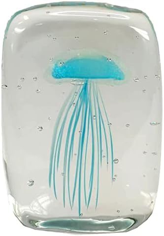 Chesapeake Bay 73707 Puhana stakla sjaji u tamnoplavoj boji Jellyfish blok papir, 4 inča x 3