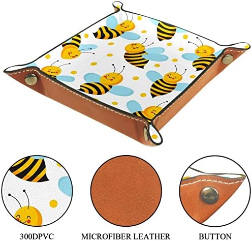 Tacameng kutije za odlaganje malih, slatkih letećih pčela za med uzorka, kožna prodavačica za pohranu plaga za