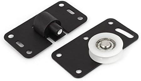 AEXIT ormar za ormar za ormar i brave 30mm Dia Wheel Metalna ploča Klizna vrata valjka za navlake