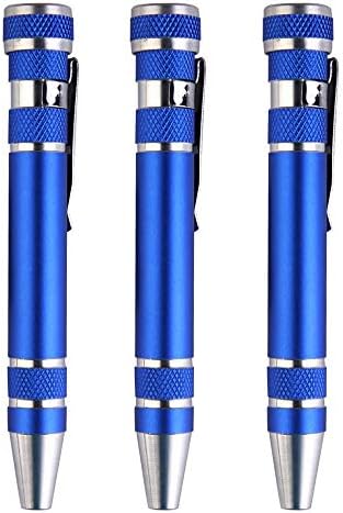 8 u 1 Mini uređaji za popravke - džepni set za odvijač - Precizni odvijač olovke Precizni set odvijača - bačva