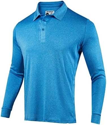 Košulje s dugim rukavima za muškarce UPF 50+ Zaštita od sunca Golf polo majica Brzi sušenje performansi