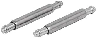 Aexit nehrđajućeg čelika vijke & amp; odvijači dvostruko prirubnicom kraju Spring Bar Link Pin 200kom za 9mm