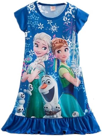 Smrznute Djevojčice Anna Elsa Haljina Za Malu Djecu Pidžama Haljina Noćna Haljina Disney Princeza Odjeća