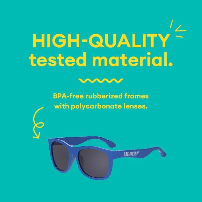 Babiators UV naočare za Sunce u obliku Ključaonice - savitljive, fleksibilne, izdržljive, bezbedne za bebe