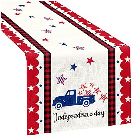 Ukrasi za angažman Američki Dan nezavisnosti štampanje zastave za dnevni boravak stol za kafu dekoracija