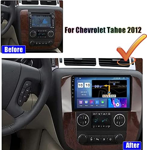 9 '' Android 11 auto-stereo GPS navigacijska jedinica Multimedia Player za Chevrolet Tahoe 2012 FM RDS