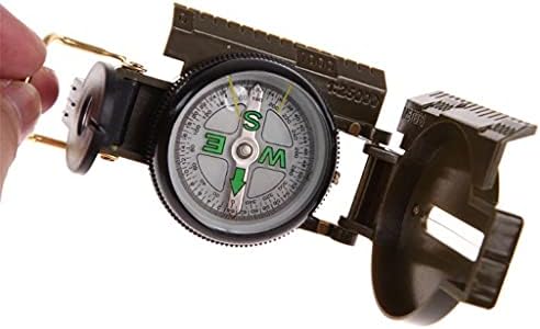 TJLSS prijenosni sklopivi objektiv Kompass modni multifunkcijski vanjski objektiv Kompas za kompas