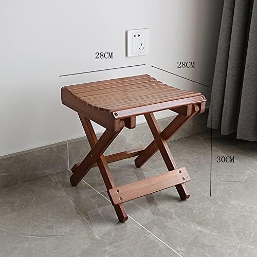 Stolica za kupanje, vintage drvena kupatilo savladajući malu koraku stolice za odrasle | Sedište za tuširanje