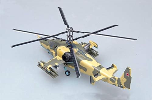 Jednostavan Model ruskog ratnog vazduhoplovstva kamov Ka-50 helikopter za napad Black Shark No21