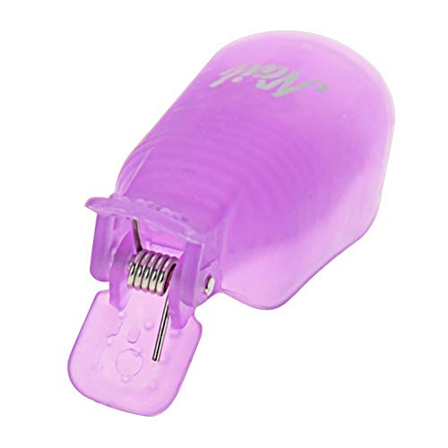 AKOAK 10 kom plastični odstranjivač noktiju kapa za uklanjanje UV Gel alat za uklanjanje laka za nokte, za višekratnu upotrebu