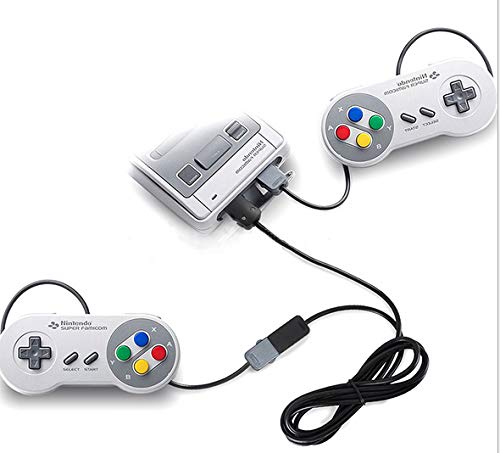 Nes klasični Produžni kabl za kontroler, Produžni kabl za kontroler 10ft, kompatibilan sa Super Nintendo SNES Classic Edition kontrolerom i Mini NES Classic Edition