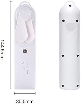 Dfsyds Fan - 2 u 1 ventilator USB punjivi ručni ventilator vodena magla ventilator vazdušni hladnjak