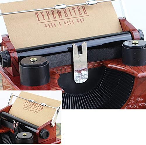 Cingi Lusso Retro Music Box Creative Piwritriter Modeliranje mehaničkih satova Glazbene kutije Početna Dekoracija