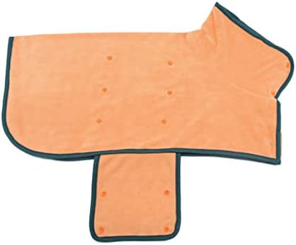 GSPORTFIS bade mantil za pse mikrovlakana Super upijajuća dlaka za sušenje pasa Meki topli podesivi ručnik