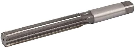 X-DREE prečnik sečenja 17 mm prečnik 8 flauta ravna bušaća rupa alat Čelični ručni Razvrtač dužine 170 mm (Prečnik