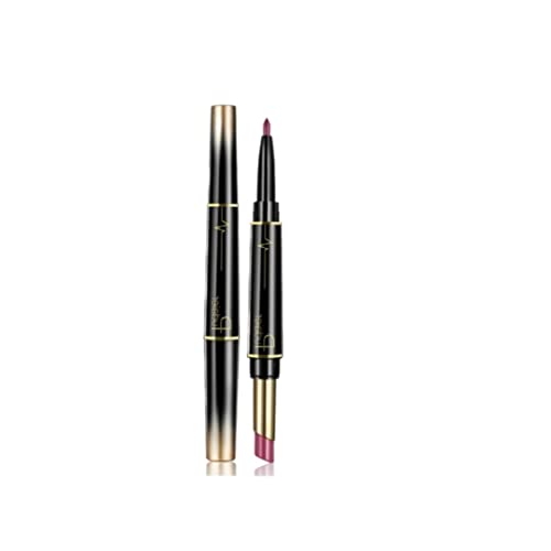 Duo ruž za usne olovka za usne 2-u-1 Retraktab, twist-up dizajn, dugotrajan, visoko pigmentirana boja za usne