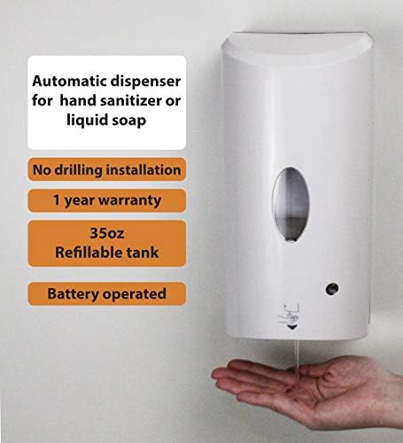 Automatski sapun za sanitet za sanitet Rad bez na dodir sa zidom montiranim ili postoljem