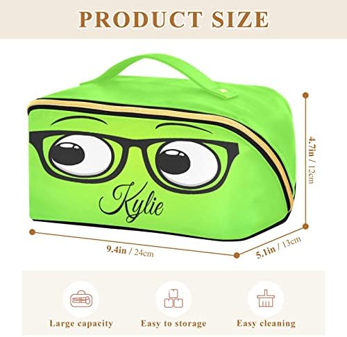 Sinestour oči naočale personalizirane vrećice za šminku Prilagođene kozmetičke vrećice za žene Travel