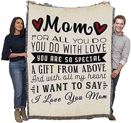 Čista državna tkala mama za sve što radite pokrivač - poklon tapiserija bacajte tkani od pamuka