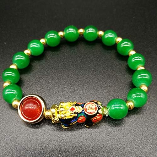 Manruo Feng Shui amulet narukvice prosperitet 8mm narukvica od perli sa 1 promijenjenom bojom Pi