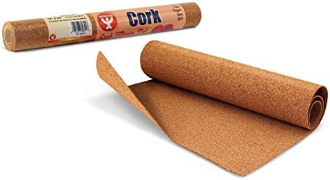 Hygloss Cork Roll 1,5 mm debljine 12 x 24, smeđi-6 Količina