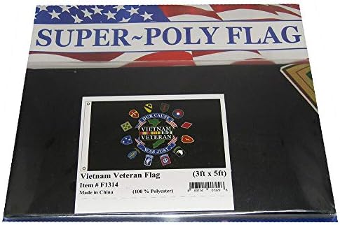 Veleprodaja Miamia 3x5 Vijetnamski veteran Naš uzrok je bila samo crna poliesterska zastava 3'x5