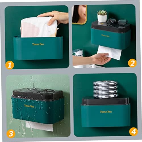 Homoyoyo kutija za tkivo tkivo tkivo dissenzers kutije za salvetu bez probijanja zelenog nosača kotrljanja pp
