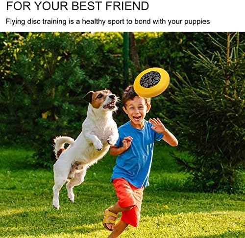 Ukrasni uzorak lubanja okrugli pas leteći diskovni igračke za trening sportske posude za hranu