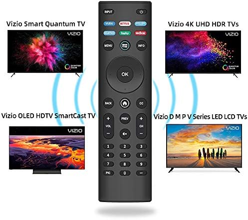 UnoCar daljinac za Vizio Smart TV Remote XRT-140 i Vizio Smart TV Quantum 4K UHD HDR OLED HDTV Smartcast,