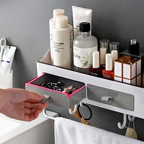 Xjjzs Punch-Freer Cambol Organizator Rack šampon Kozmetički stalak za kupatilo Kuhinjski nosač ručnika