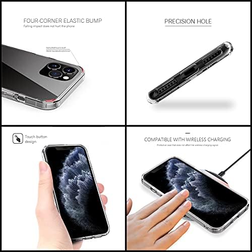 Futrola telefon kompatibilan sa Samsung 15 iPhone 14 Amerika 14 se 2020 Rvanje 11 7 8 X Xr 12 Pro Max 13 dodatna oprema ogrebotina vodootporan transparentan