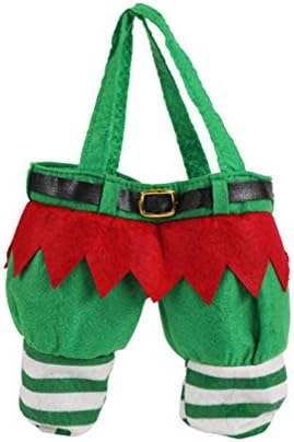 Amosfun 2kom Božić Candy torbe Elf Tops i pantalone Tote poklon poslastica torbe dekorativni Božić