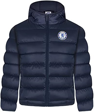 Chelsea FC Zvanični poklon za nogometne dječake prekrivena zimska jakna s kapuljačom