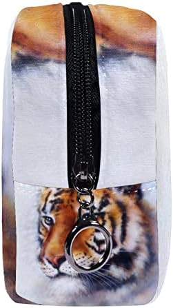 Tbouobt kozmetičke vrećice za žene, torba za šminku Travel Toalet torba Organizator, tigar