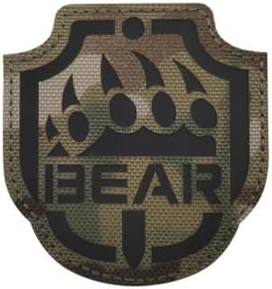 Rusija Bijeg iz Tarkov medvjeda infracrvene reflektirajuće zakrpe za IR platnu patch batge kuku i loop