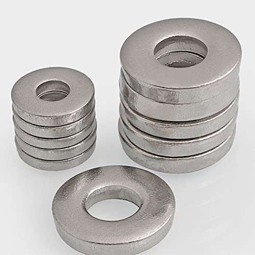 200 komada 304 nehrđajući čelik zadebljane ravne perilice, koje se koriste za mehaničke dijelove Metalne
