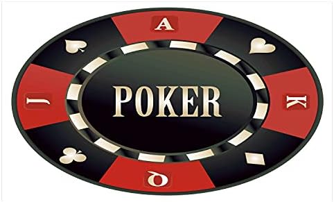 Lunarni poker turnir keramički držač za zube, kazino čip poker riječ u centru Rich Card odijela