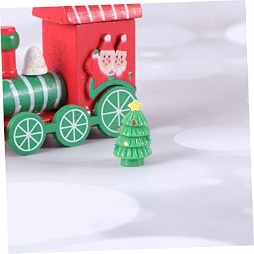 Coheali 10pcs Mini figurinski pejzažni model Model Drvo DIY Christmas Drvo Xmas Torba za punjenje dekora
