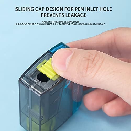 Podesiva oštar olovke, gumb može podesiti 4 vrste debljine vrha olovke, sa push-pull poklopcem sprečava