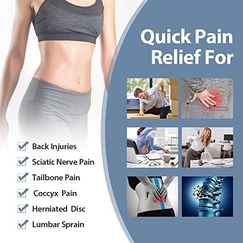 NEWGO paket leda za ublažavanje bolova u leđima, 2 pakovanja leda u donjem dijelu leđa omotajte toplo