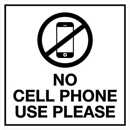 Znakovi Bylita Trg Nema mobitela Koristite molimo molimo da se prijavite sa ljepljivom trakom, nosačima na