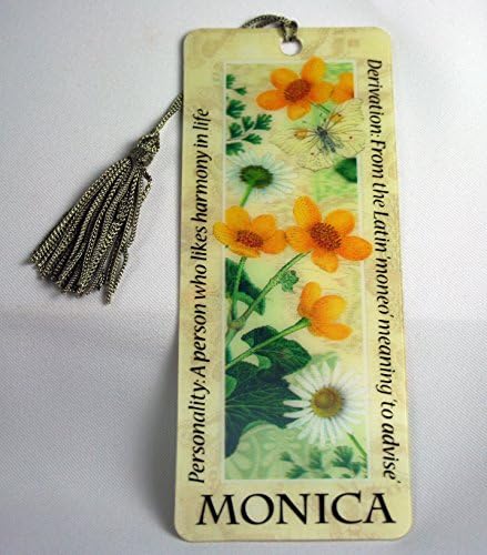 Ličnost Placemarker Monica Bookmark, Medium, Multicolor